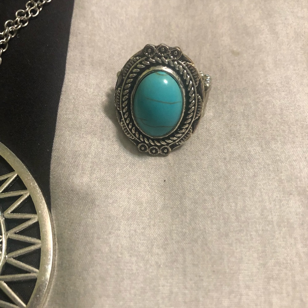 Turquoise Jewelry Set🛍 - Picture 2 of 4